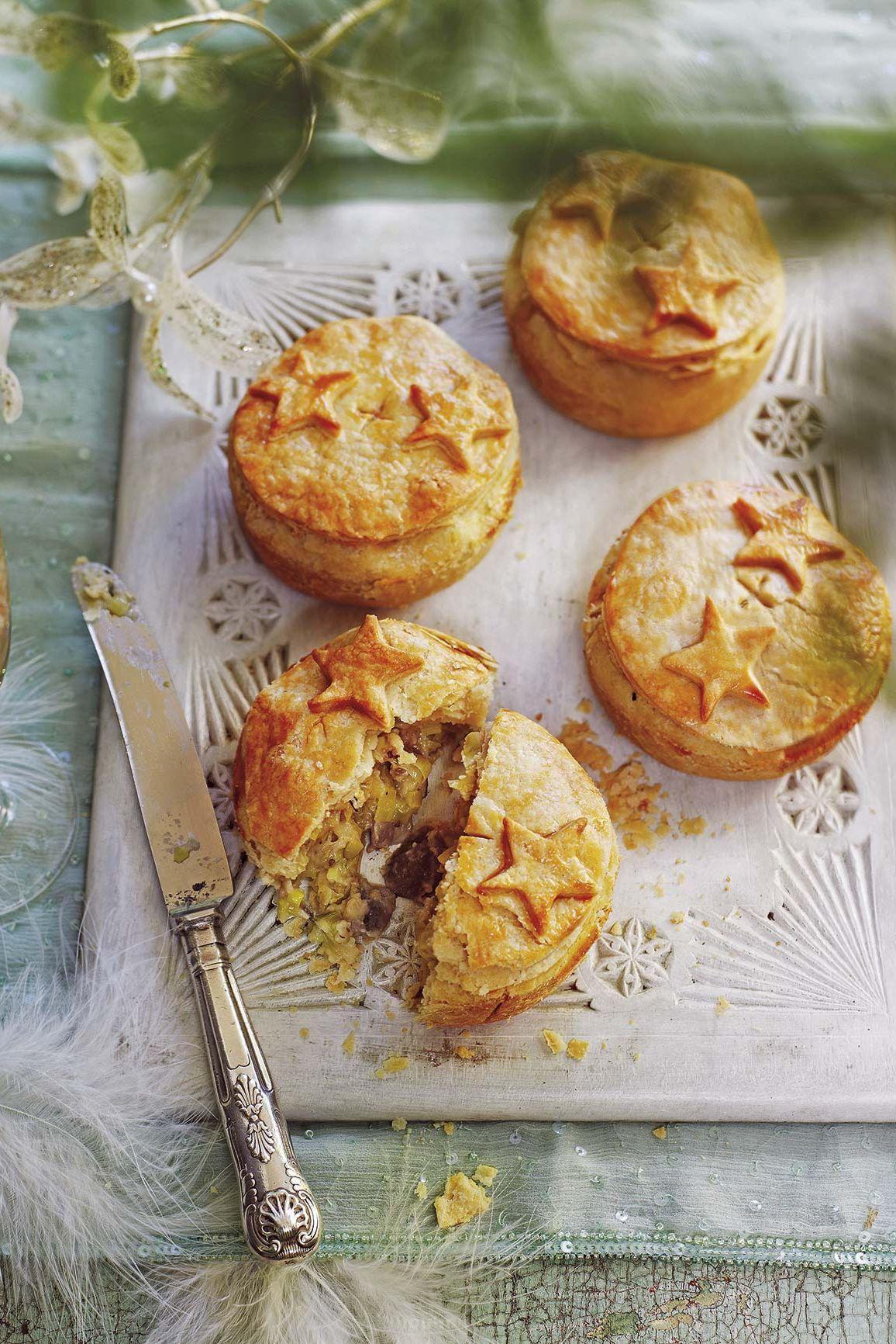 mini empanadas aux poireaux et champignons