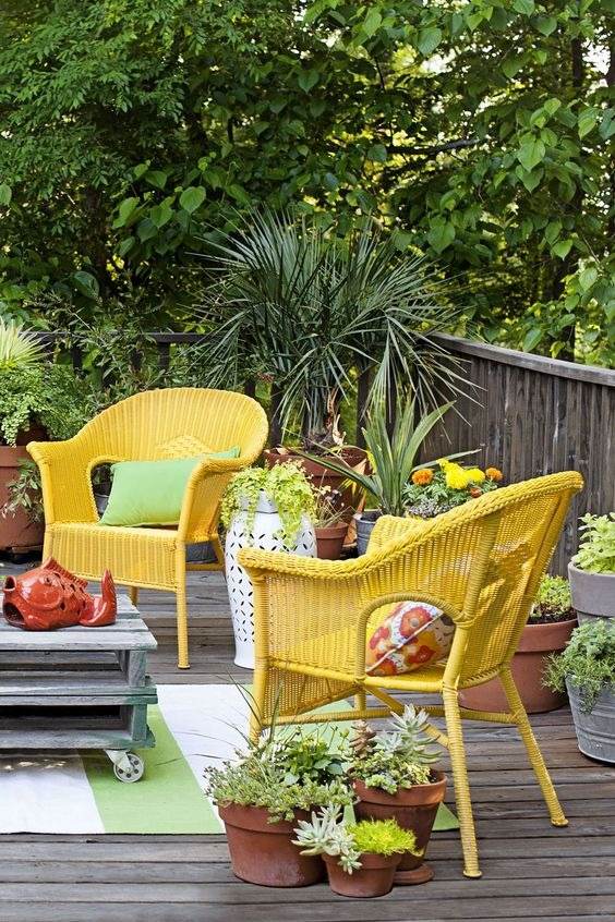 30 idées artistiques de sièges de jardin pour un paysage élégant - 210 30 idées artistiques de sièges de jardin pour un paysage élégant - 209