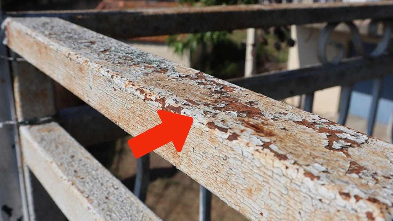 6 Méthodes pour éliminer la rouille des terrasses et garde-corps