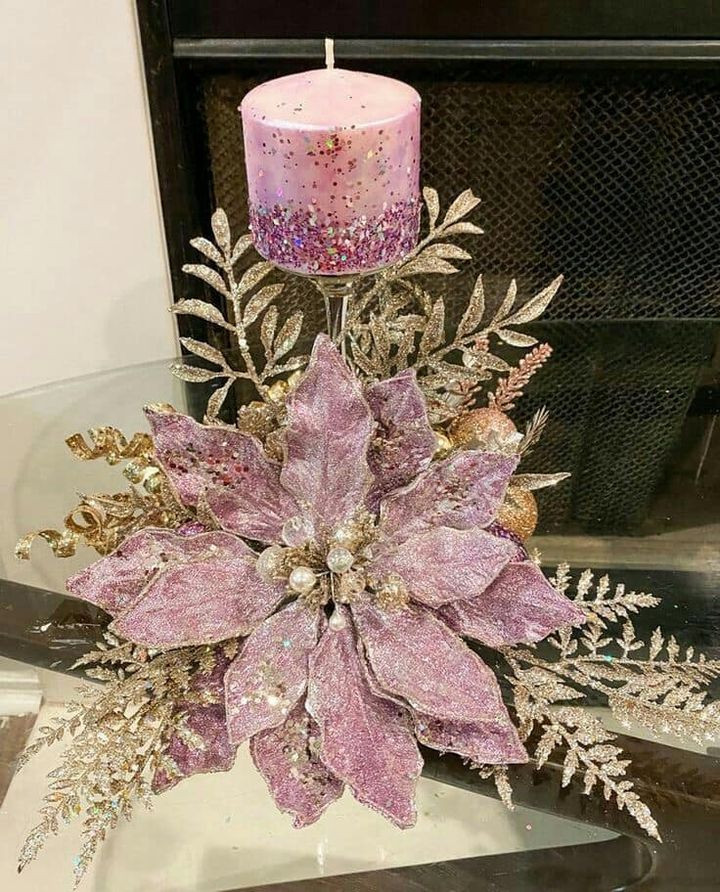 10 belles idées de décoration en ton rose pour noel