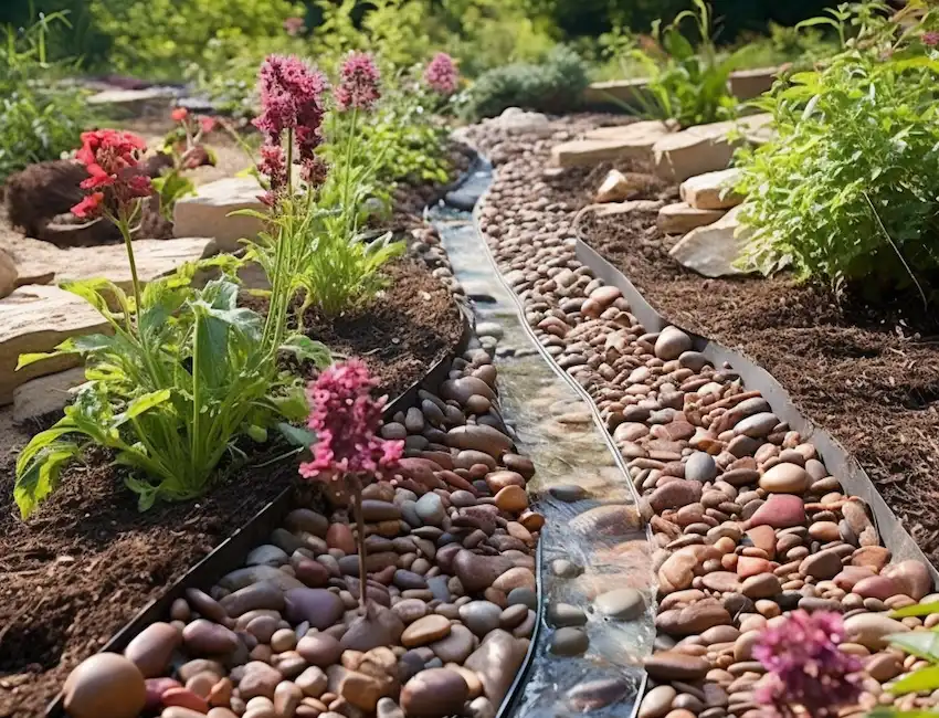 Créer un lit de ruisseau sec pour votre jardin : un guide complet