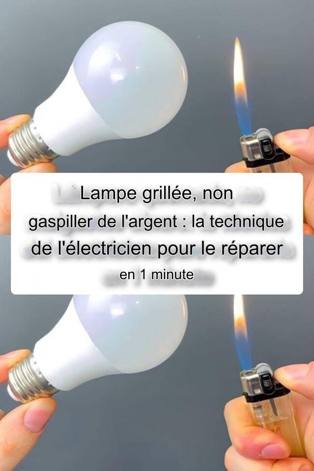 Économisez Temps et Argent : Réparez Votre Ampoule Grillée en Moins d’une Minute