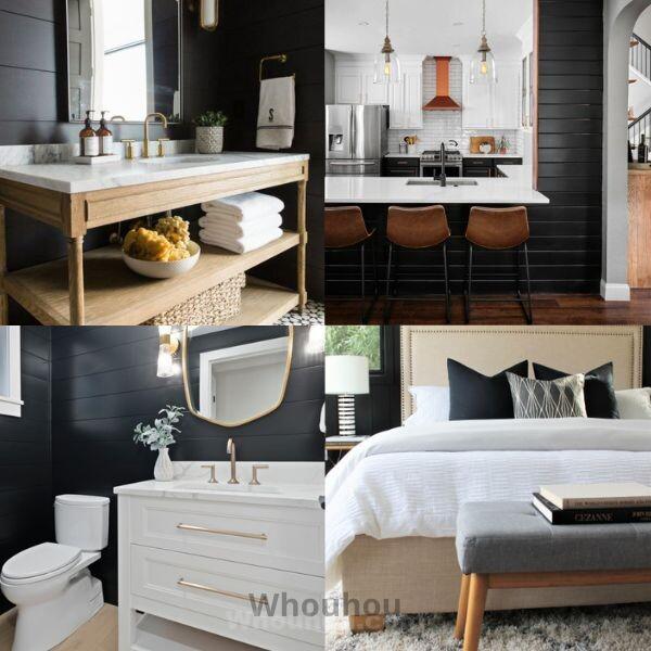 20 Inspirations Incontournables pour des Murs à Feuillures Noires