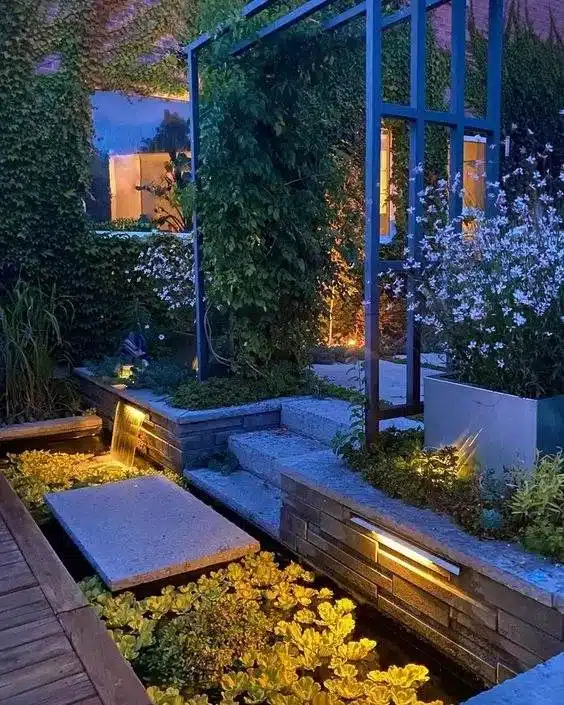 30 idées d'éclairage enchanteresses pour créer un jardin de conte de fées - 205