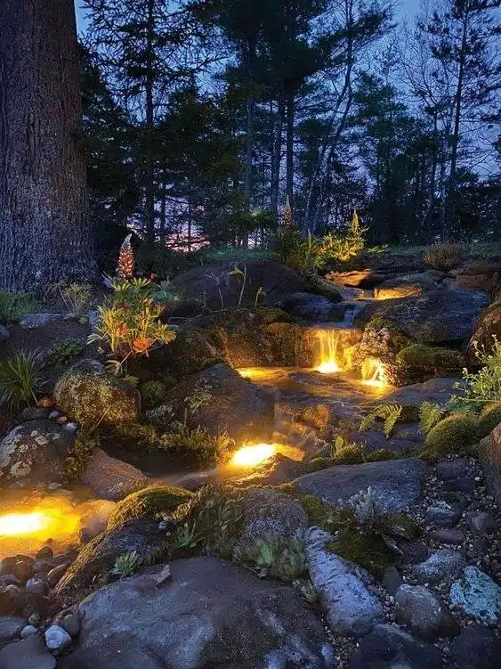 30 idées d'éclairage enchanteresses pour créer un jardin de conte de fées - 217