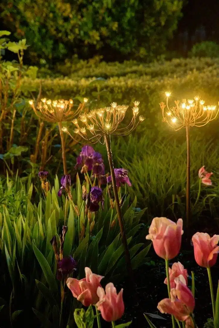 30 idées d'éclairage enchanteresses pour créer un jardin de conte de fées - 233