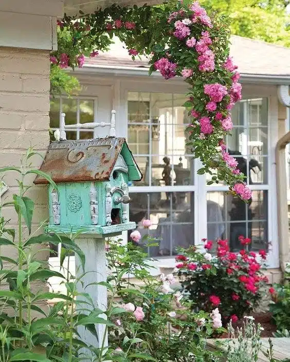 30 idées de jardins de chalet pour apporter un charme vintage à votre paysage - 223