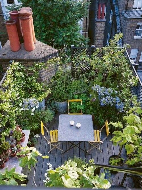 30 idées géniales de jardins urbains pour maximiser les plus petits espaces - 235