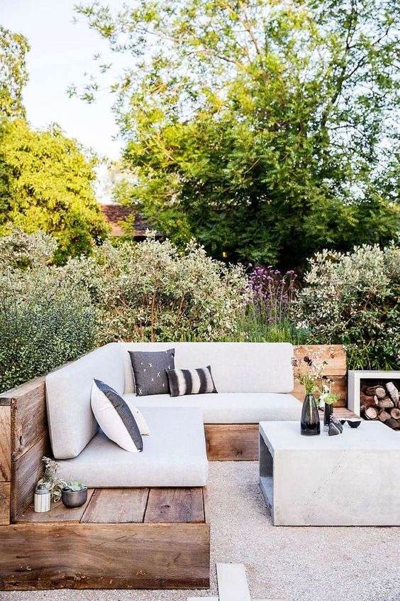 30 idées artistiques de sièges de jardin pour un paysage élégant - 195