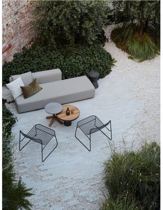 30 idées artistiques de sièges de jardin pour un paysage élégant - 247