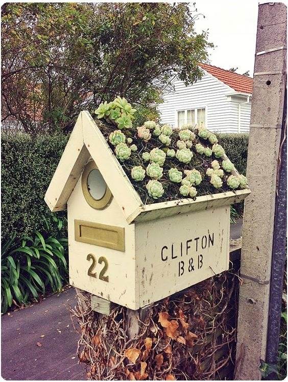 30 idées d'aménagement paysager de boîtes aux lettres pour transformer l'extérieur de votre maison - 201