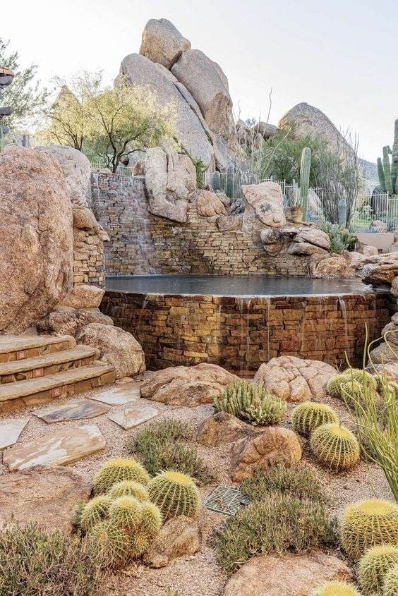 30 idées d'aménagement paysager du désert pour transformer votre cour terne en oasis - 211