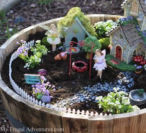 Jardinière en tonneau intérieure ou extérieure