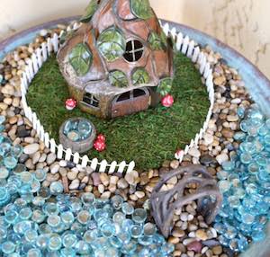 Jardin de bain d’oiseaux économisé