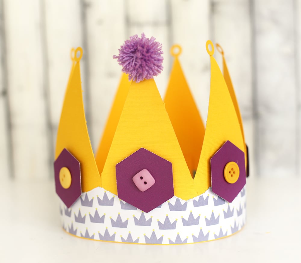 Couronne en papier facile