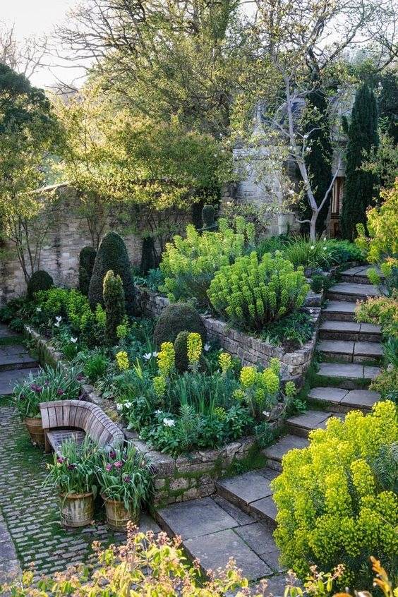 30 idées d'escaliers de jardin qui vous feront tomber amoureux de votre jardin - 197