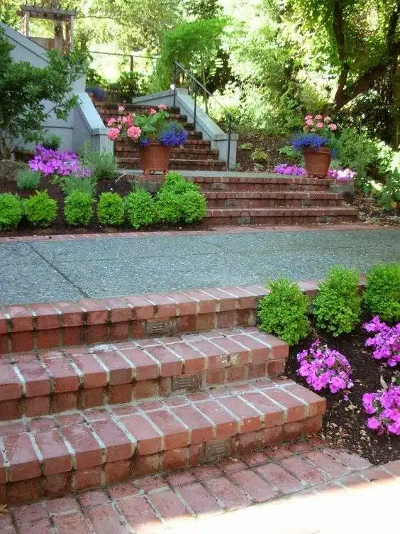 30 Garden Stair Ideas That Will Make You Fall In Love With Your Backyard - 199