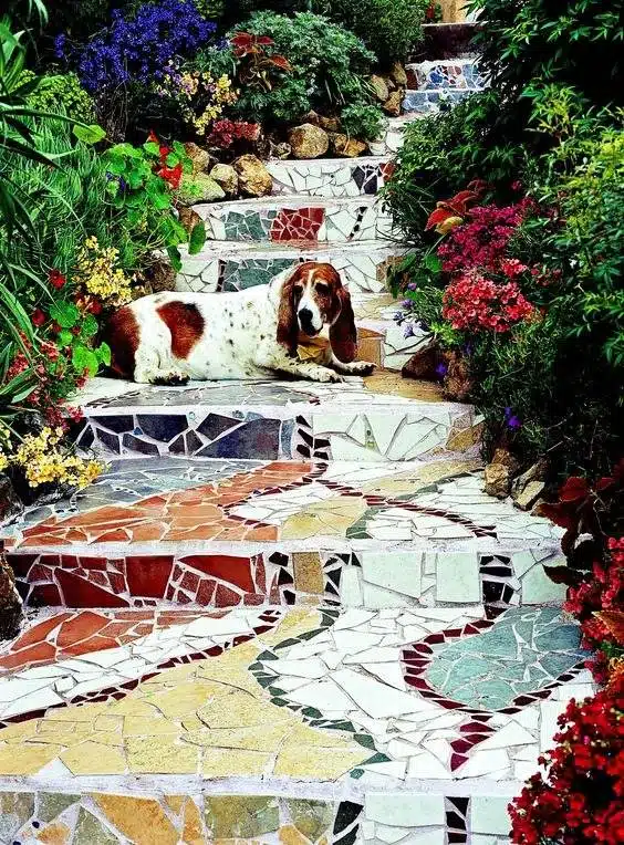 30 Garden Stair Ideas That Will Make You Fall In Love With Your Backyard - 201