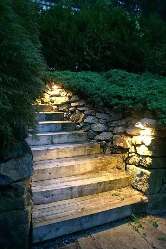 30 Garden Stair Ideas That Will Make You Fall In Love With Your Backyard - 225