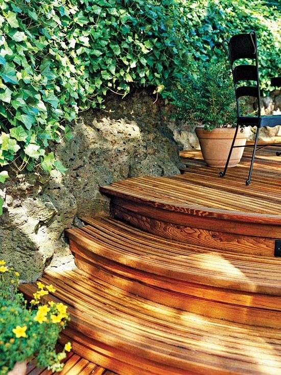 30 Garden Stair Ideas That Will Make You Fall In Love With Your Backyard - 231