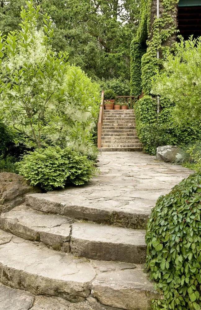 30 idées d'escaliers de jardin qui vous feront tomber amoureux de votre jardin - 247